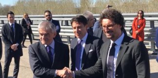 Asti-Cuneo: la visita ai cantieri del presidente Conte