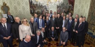 i rappresentanti della Fisc all'incontro con il presidente della Repubblica Mattarella