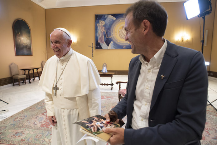 Papa Francesco e don Marco Pozza
