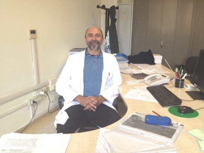 Marco Lorenzi, direttore dei Servizi di Immunoematologia e Medicina Trasfusionale interaziendale di Asl Cn1 e Aso Santa Croce e Carle