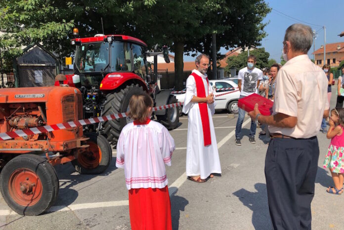 san lorenzo - benedizione mezzi agricoli