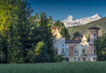 Castello Miradolo e Monviso
