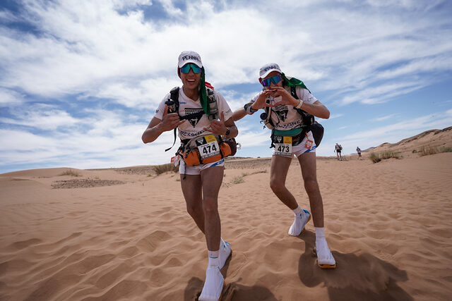 Bessone alla Marathon des Sables Bessone alla Marathon des Sables