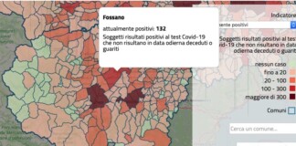 Piemonte Mappa Covid 12 04 2022