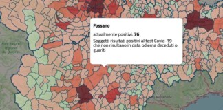 Covid Mappa Piemonte 31 05 2022