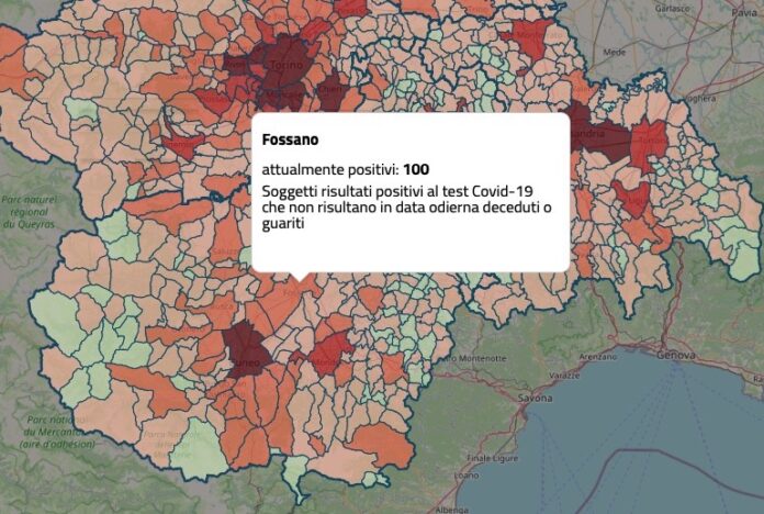 Covid Mappa Contagi 30 08 2022