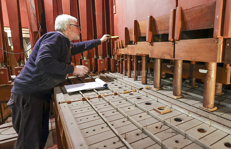 Il restauro dell'Organo della Cattedrale