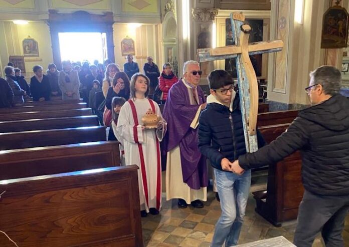 San Vittore croce migranti
