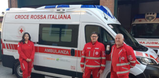Centallo Croce rossa ambulanza