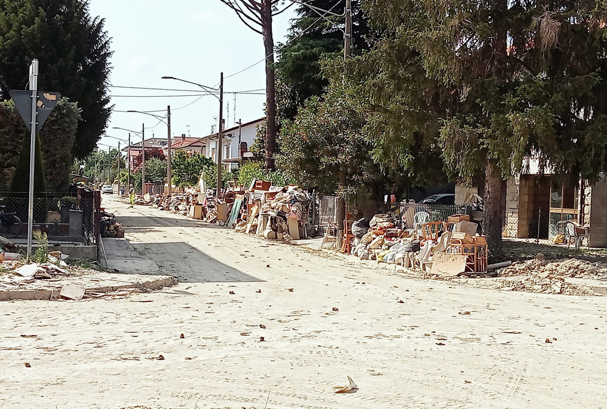 Croce Bianca volontari in Romagna