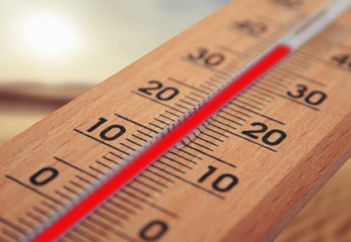 Termometro caldo calore