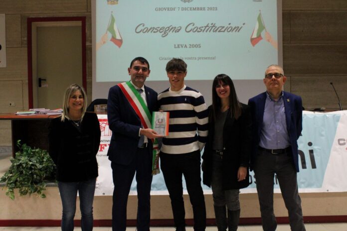 Consegna della Costituzione 2023 - leva 2005