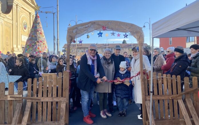 San Biagio taglio del nastro Mercatini Di Natale