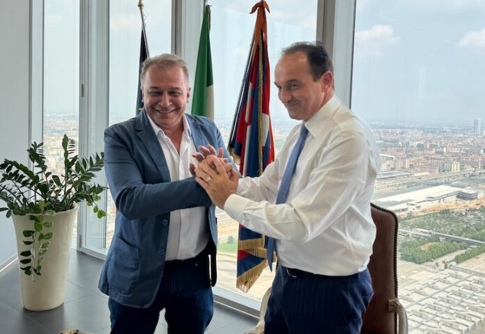 Paolo Bongioanni e Alberto Cirio