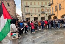 Manifestazione Gaza Fossano