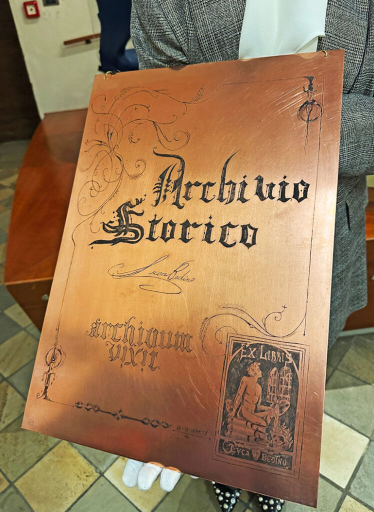 Archivio storico intitolazione