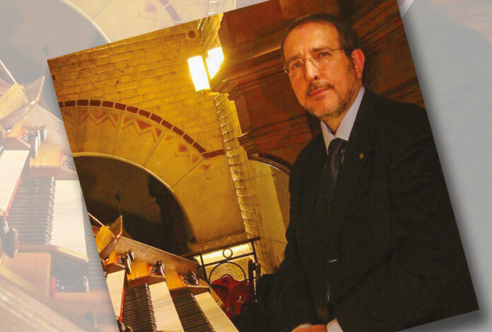 Andrea Macinanti all'organo