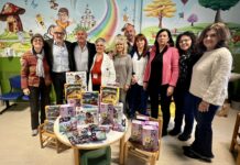 Lego in dono alla Pediatria di Cuneo grazie alla Lilt