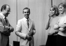 Addio ad Alice ed Ellen Kessler, furono le prime testimonial della Balocco Alice ed Ellen Kessler con Aldo Balocco