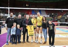 Il Fossano Volley premiato al Palazzetto dello Sport di Cuneo