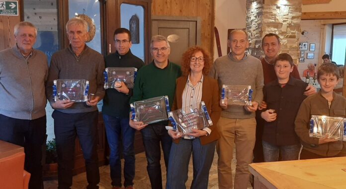 I Primi Tre Equipaggi Col Presidente Roggiery