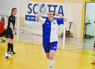 Nadia Stoppani, a Fossano per lavoro e per il futsal